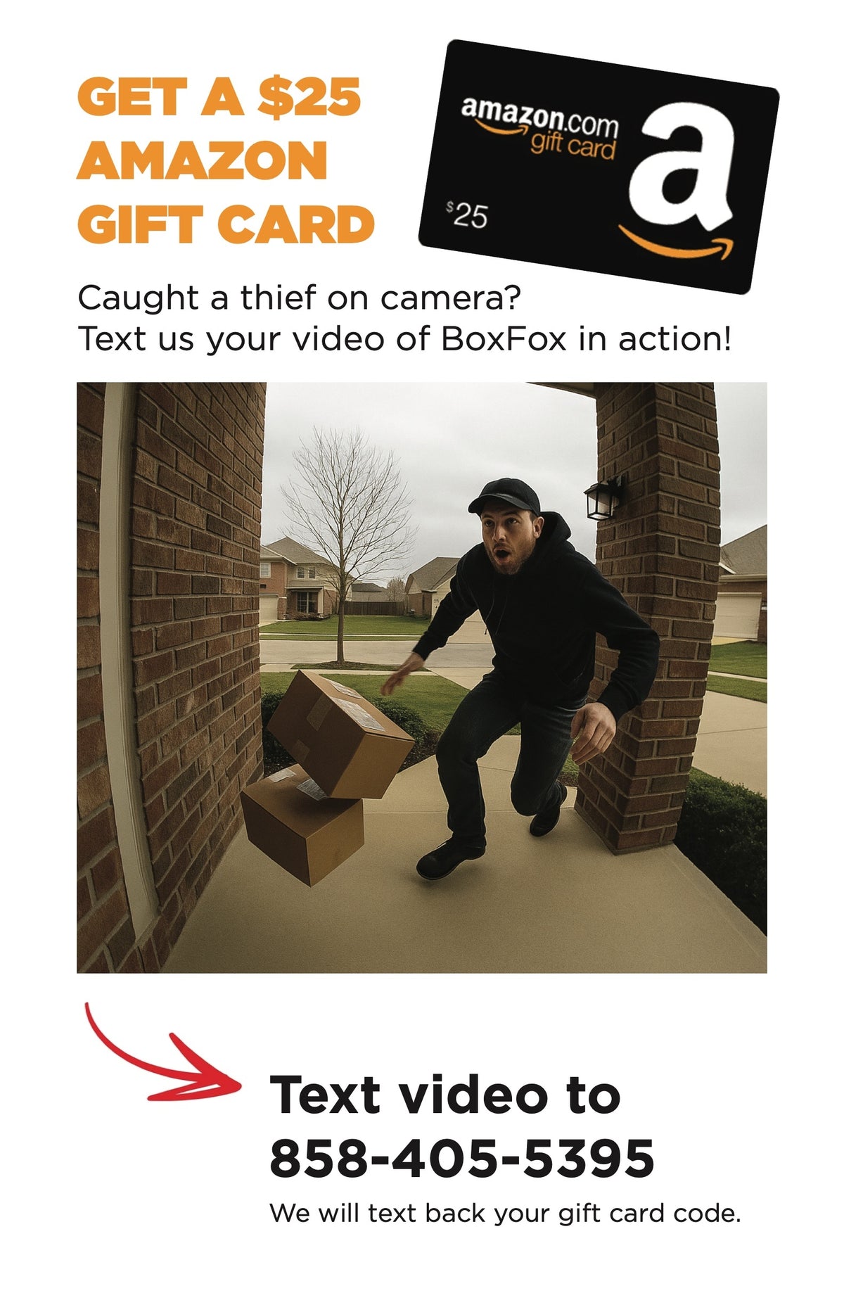 BoxFox Package Theft Prevention Alarm